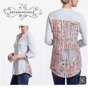 Anthropologie Porridge sketch top